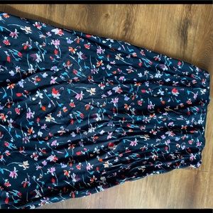 Madewell Floral Skirt